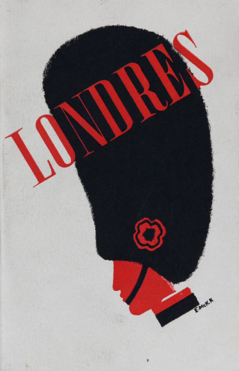 Londres London Original Travel Brochure