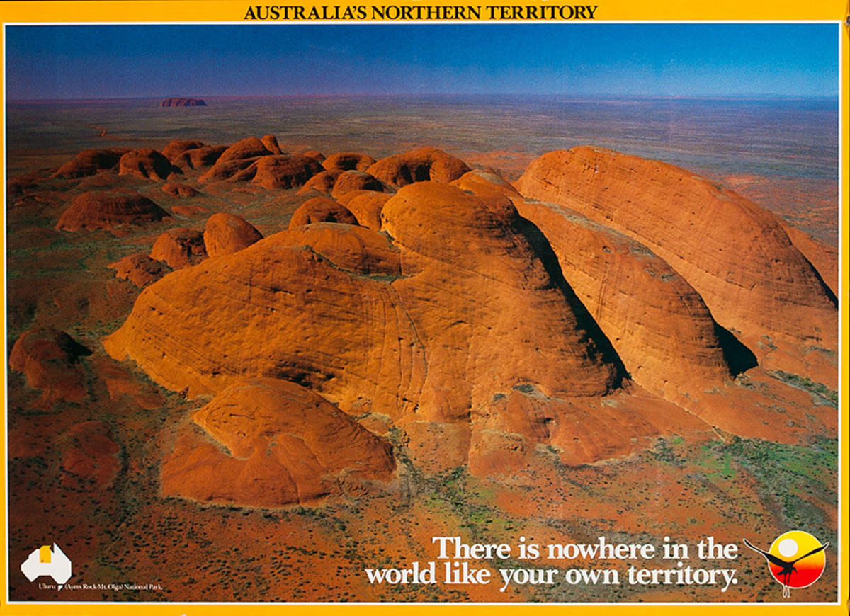 Australia Northern Territory Original Travel Poster Nowhere in the Worlld Like Your Own Territory