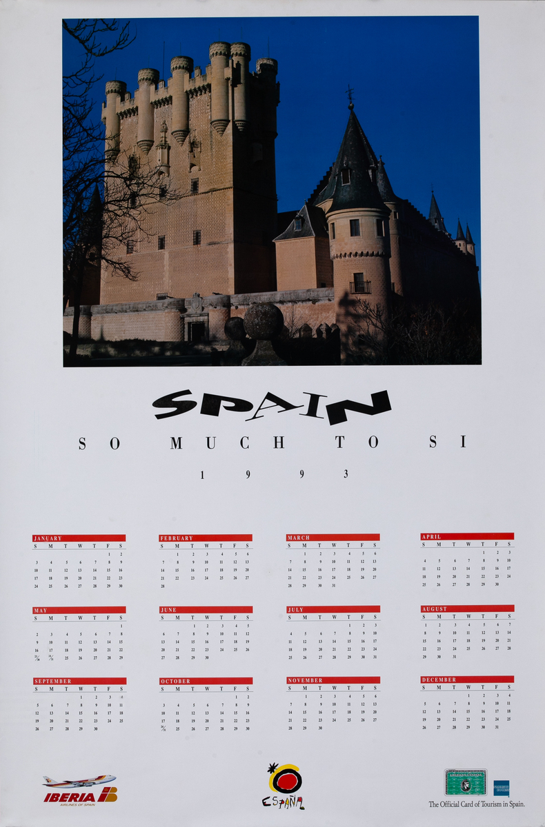 Spain So Much To Si Original Travel Calendar