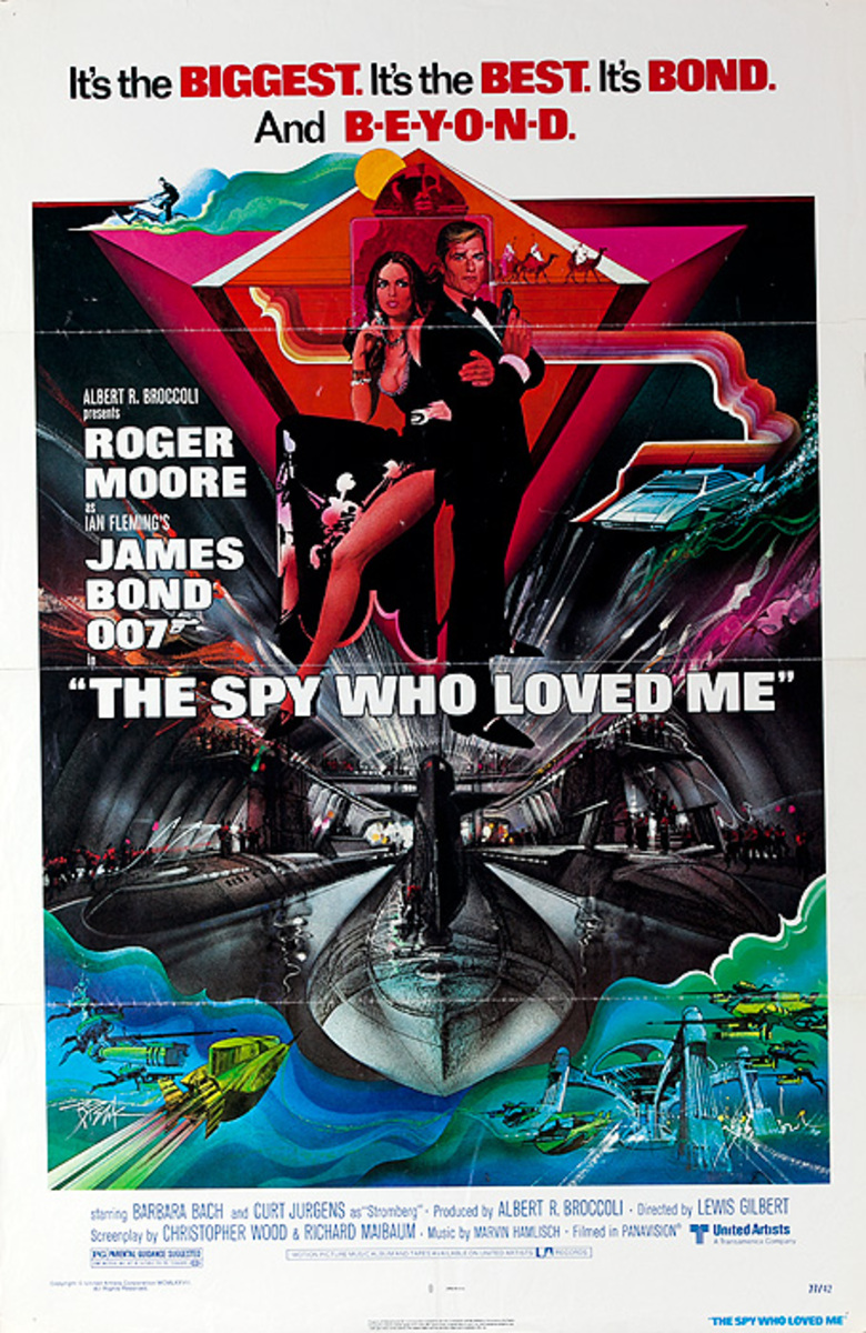 Original American Movie Poster The Spy Who Loved Me