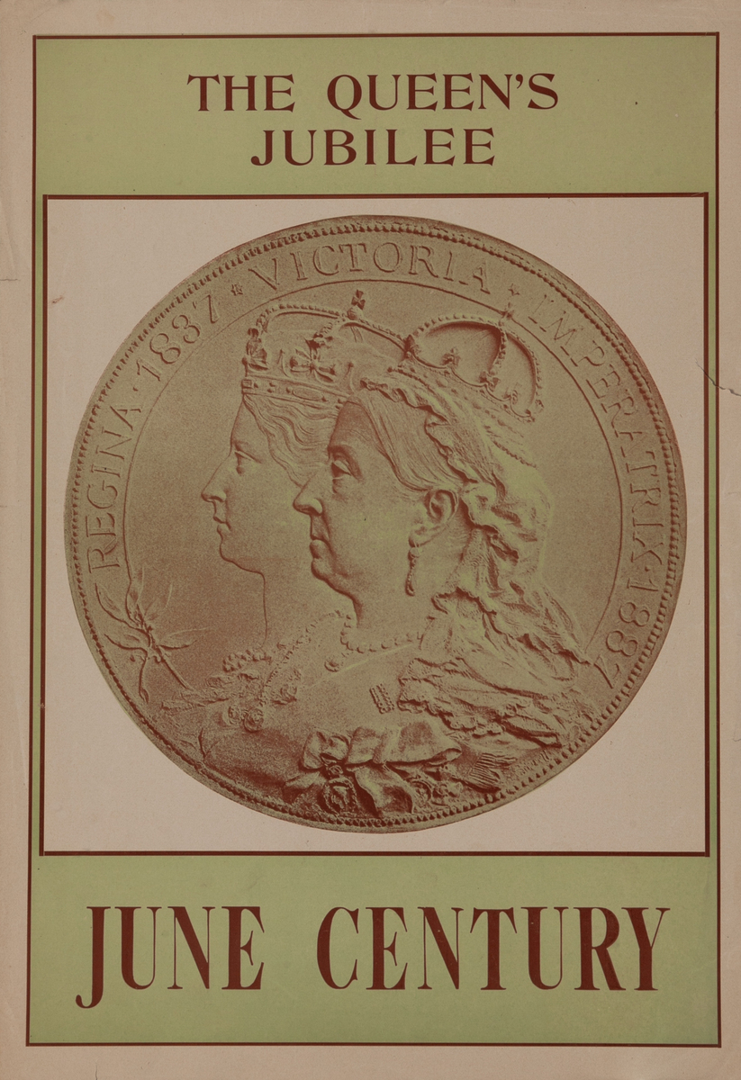 June Century, The Queen's Jubilee Original Magazine Poster