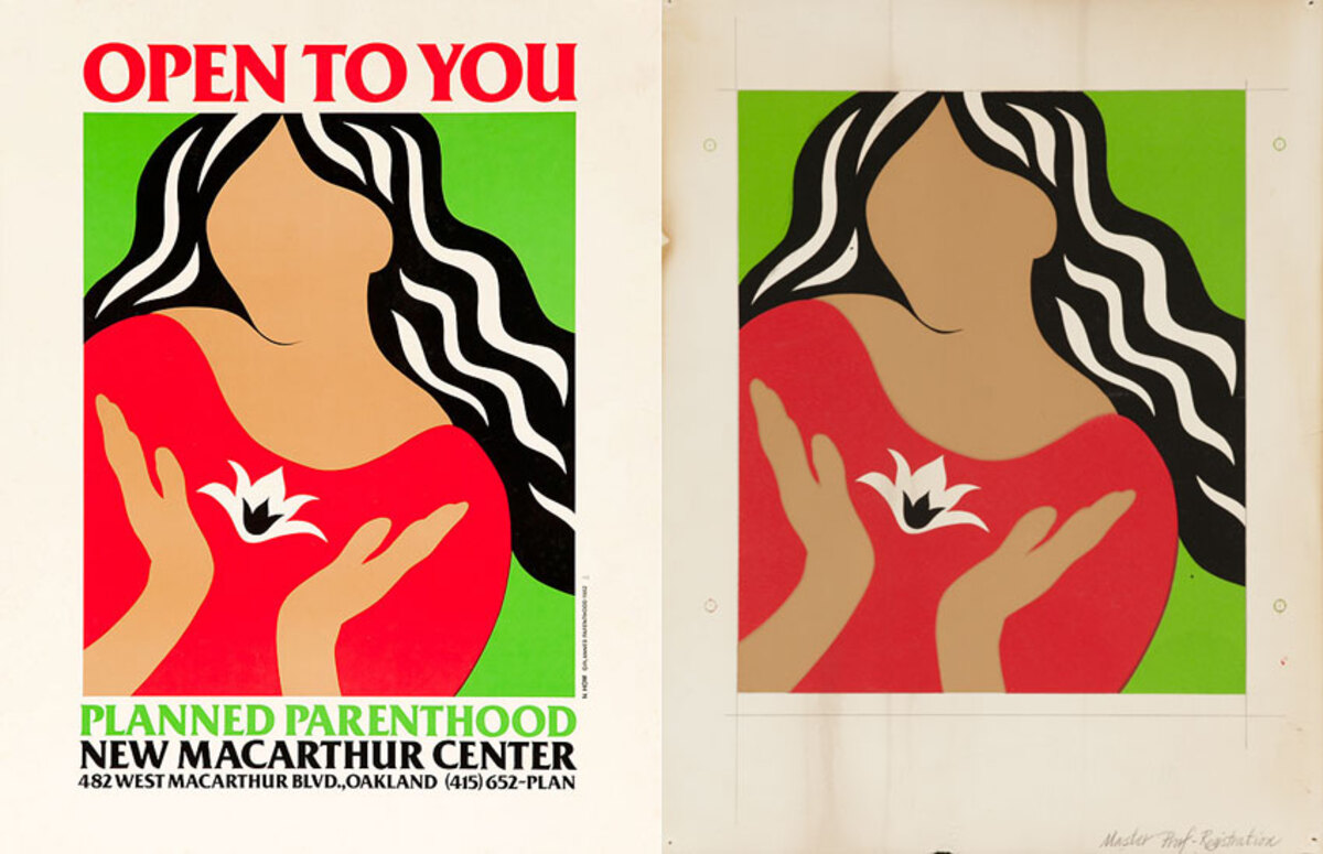 Open To You Planned Parenthood New MacCarthur Center Oakland California Oriinal Poster