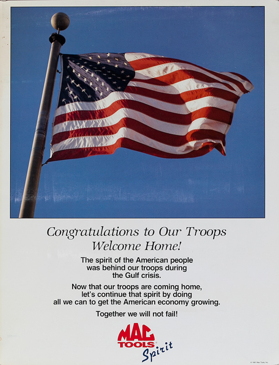 Mac Tools Spirit Original American Advertising Citizenship Poster