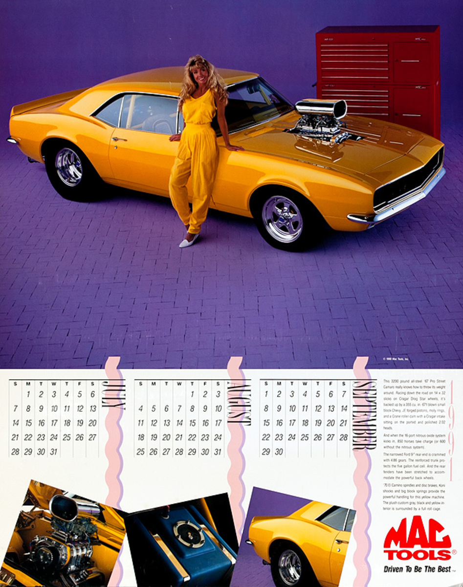 MAC Tools Original 1990 Calendar David Pollack Vintage Posters MAC Tools Original 1990 Calendar David Pollack Vintage Posters