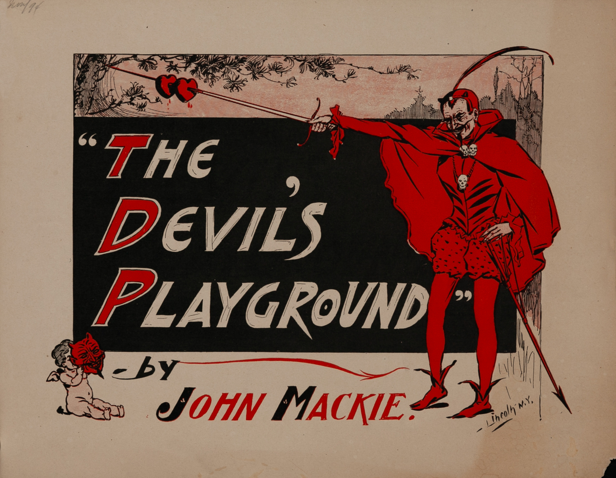 The Devil's Playground Original American Literary Poster