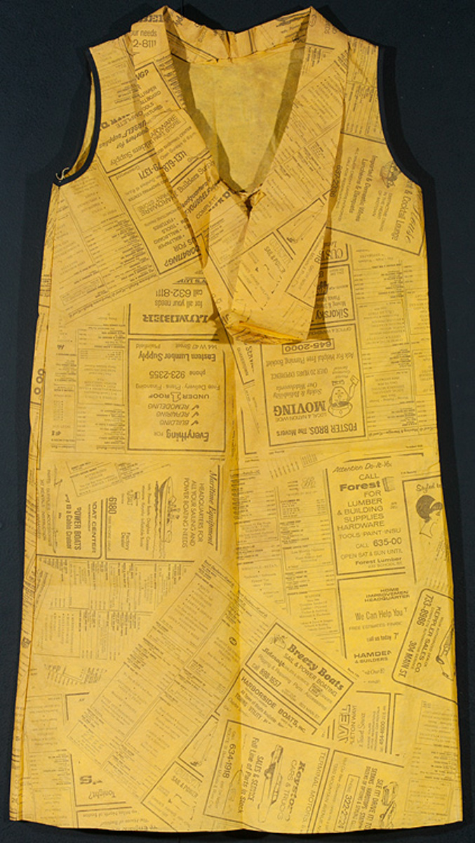 Original Paper Dress Yellow Pages