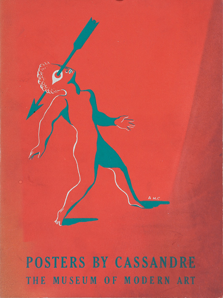 Posters by Cassandre Museum of Modern Art Original Exhibit Brochure