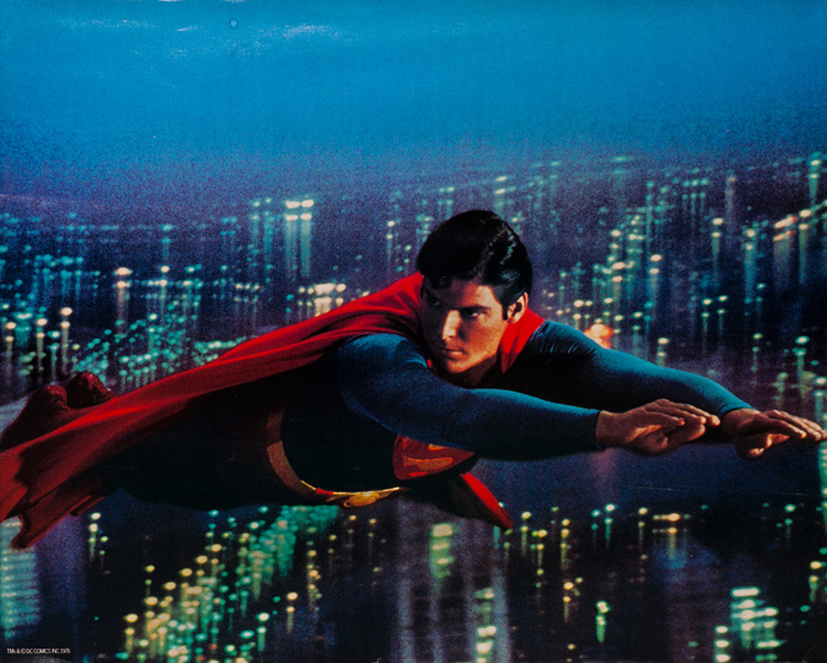 Superman 1978 Christopher Reeve Safegaurd Soap Giveaway Poster horizontal
