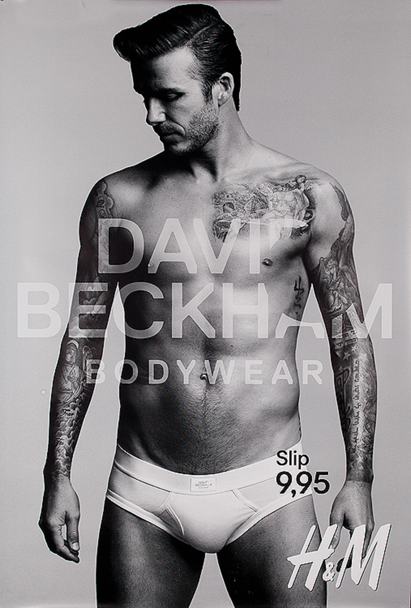 Beckham Bodywear Original Men's Jockey Briefs German Advertising Poster