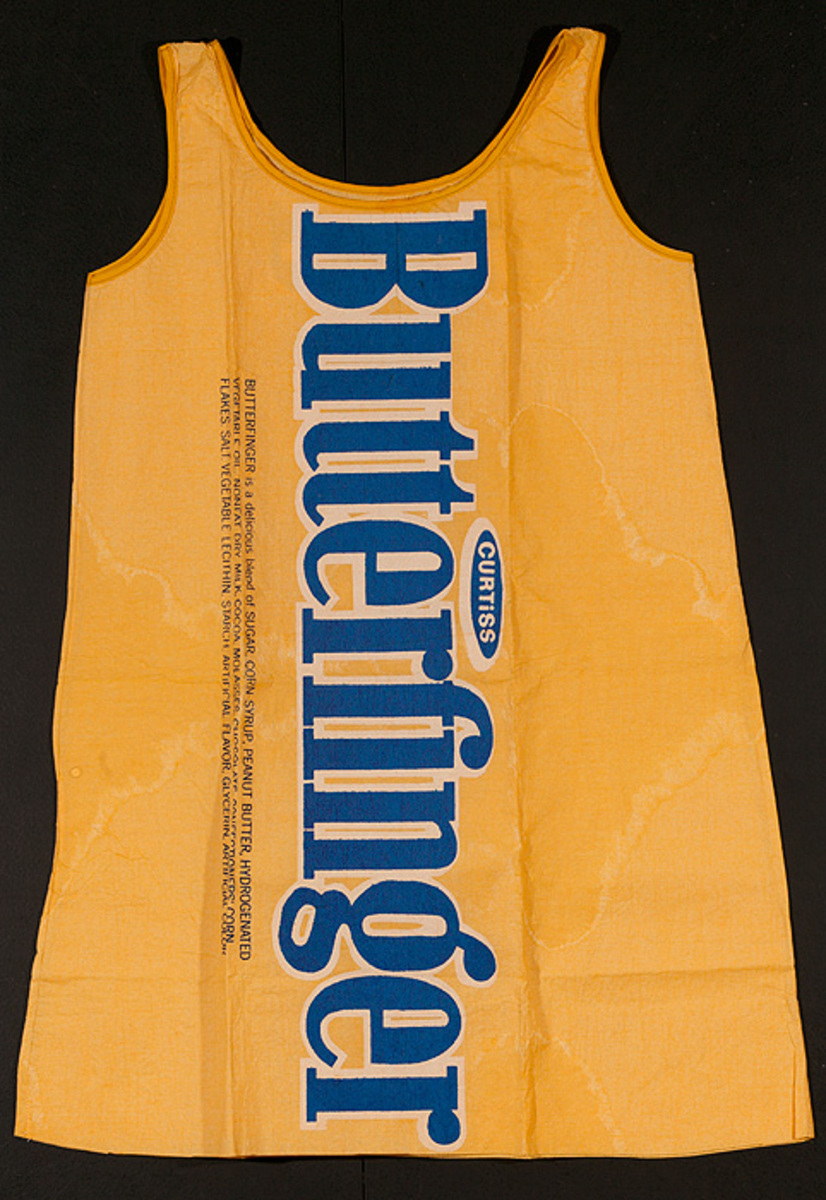 Original Butterfinger Paper Dress
