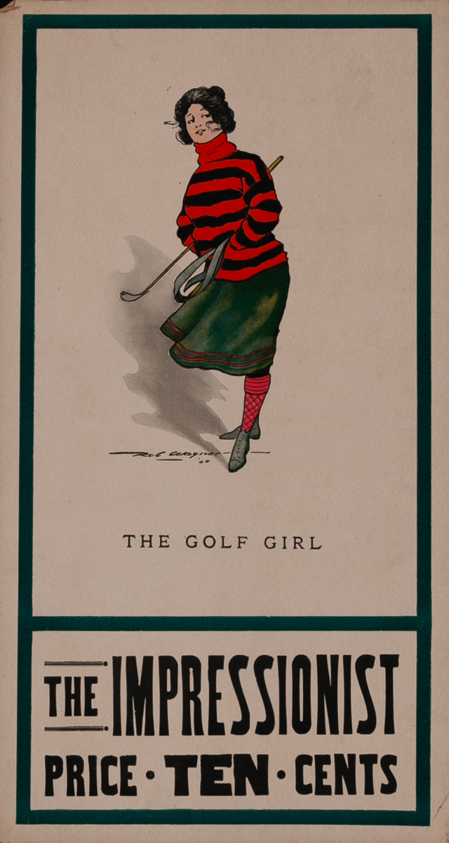 The Impressionist The Golf Girl