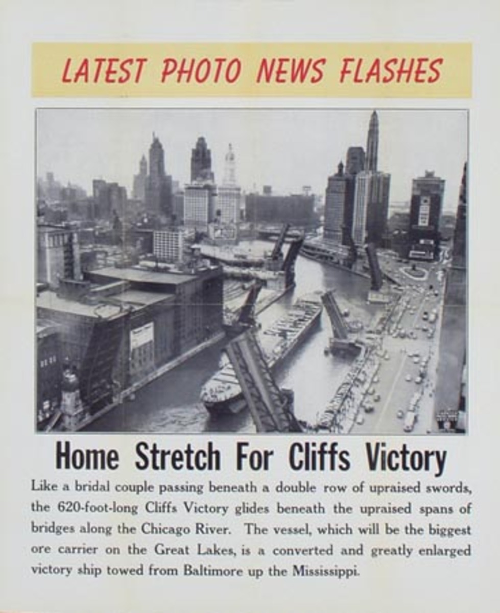 Latest Photo News Flash Original Poster Home Stretch For Cliffs Victory