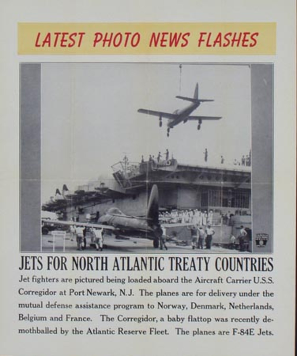 Latest Photo News Flash Original Poster Jets for North Atlantic Treaty Countries